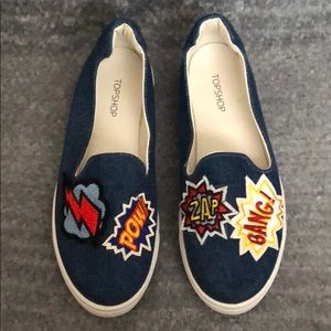 TopShop casual statement fun sneakers